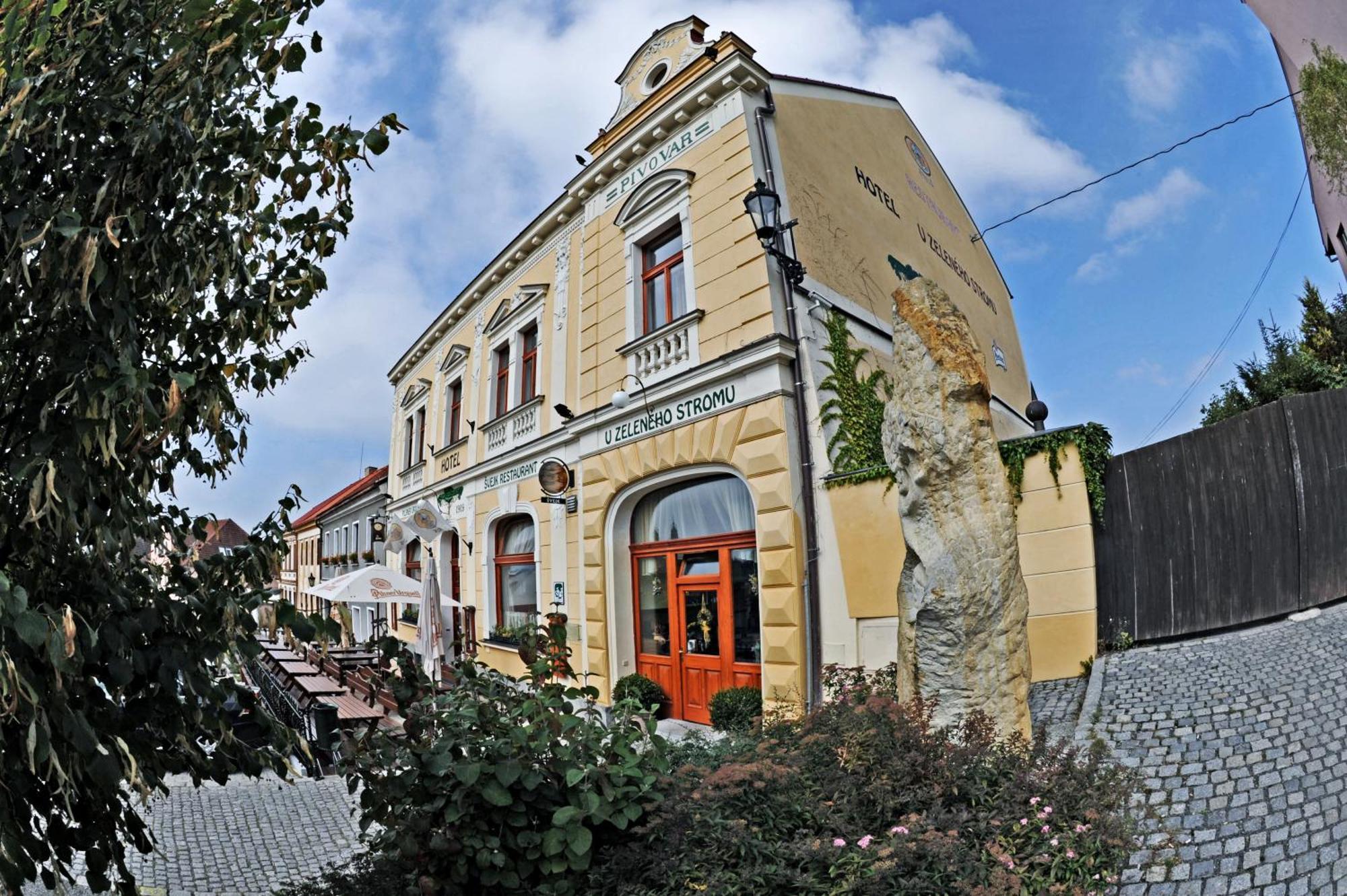 Hotel U Zeleneho Stromu Nepomuk 外观 照片