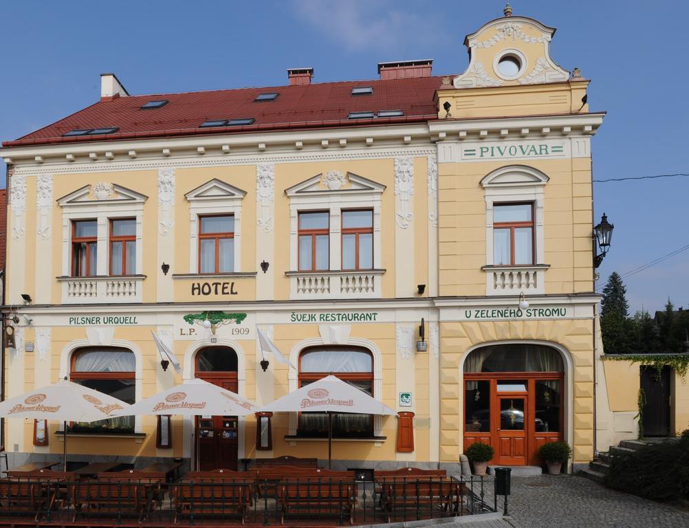 Hotel U Zeleneho Stromu Nepomuk 外观 照片