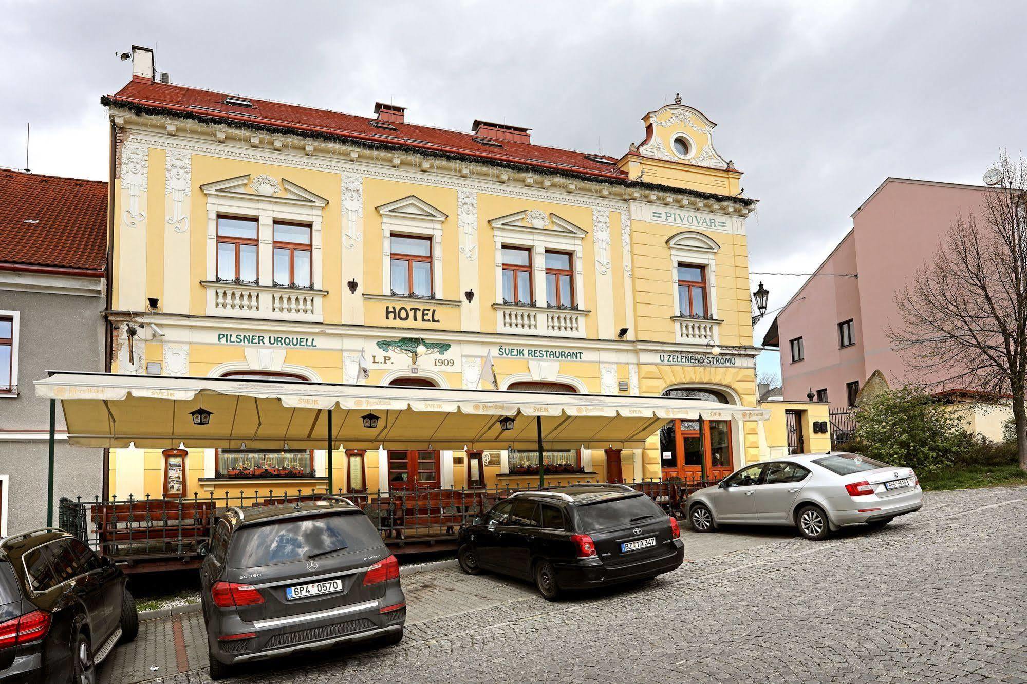 Hotel U Zeleneho Stromu Nepomuk 外观 照片